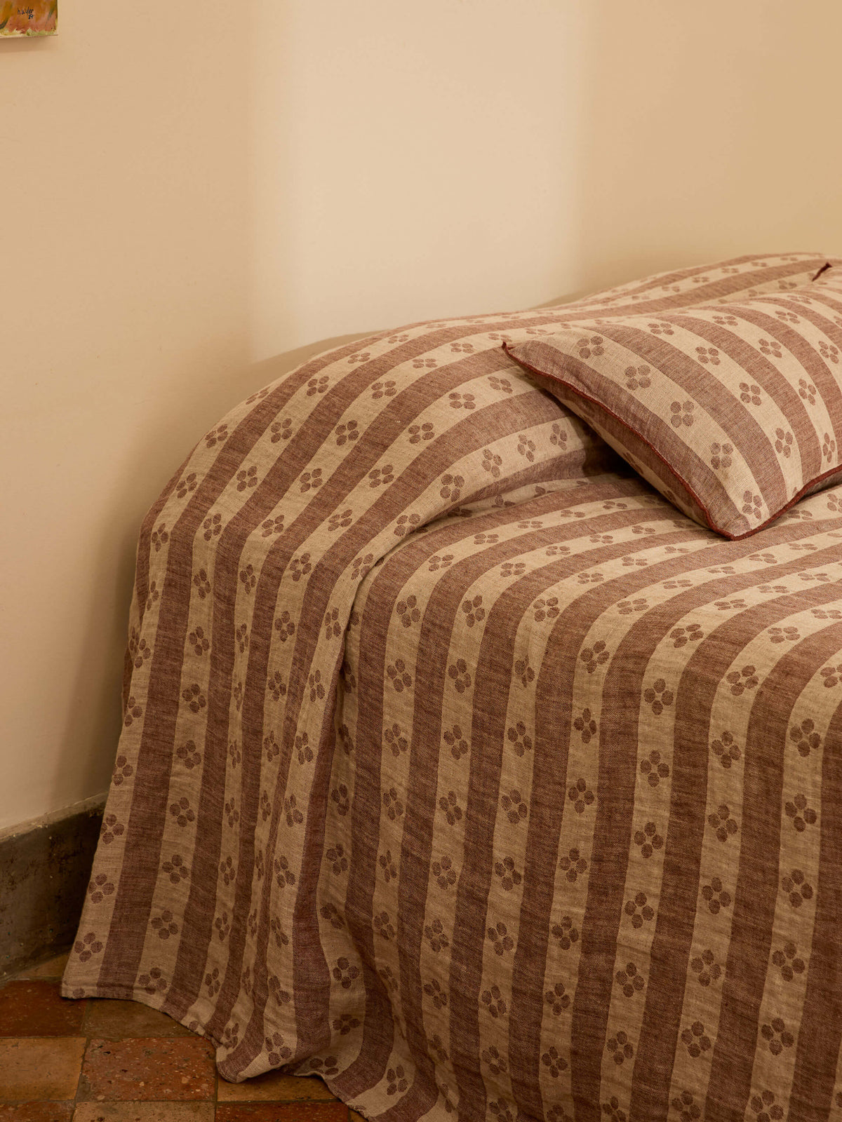 Colette Heavy Linen Lumbar Cushion