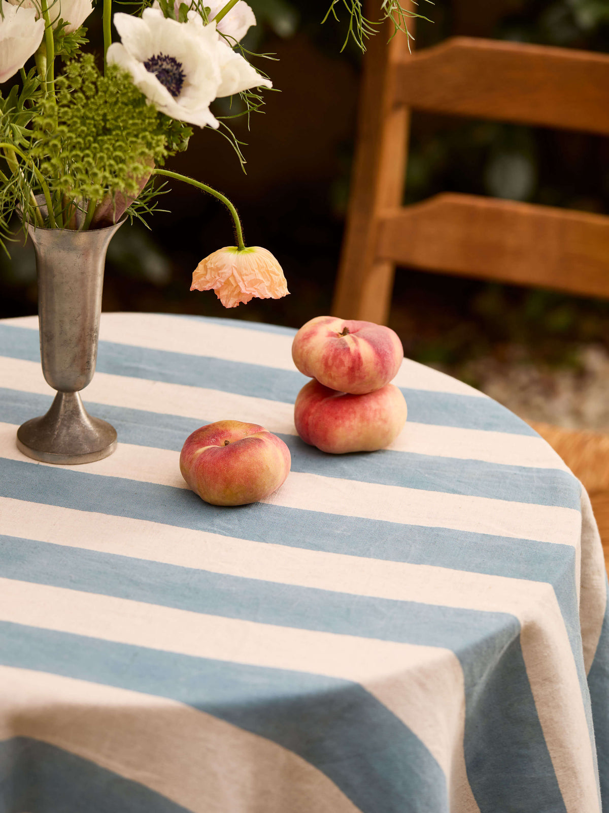 Riviera French Blue Table Cloth