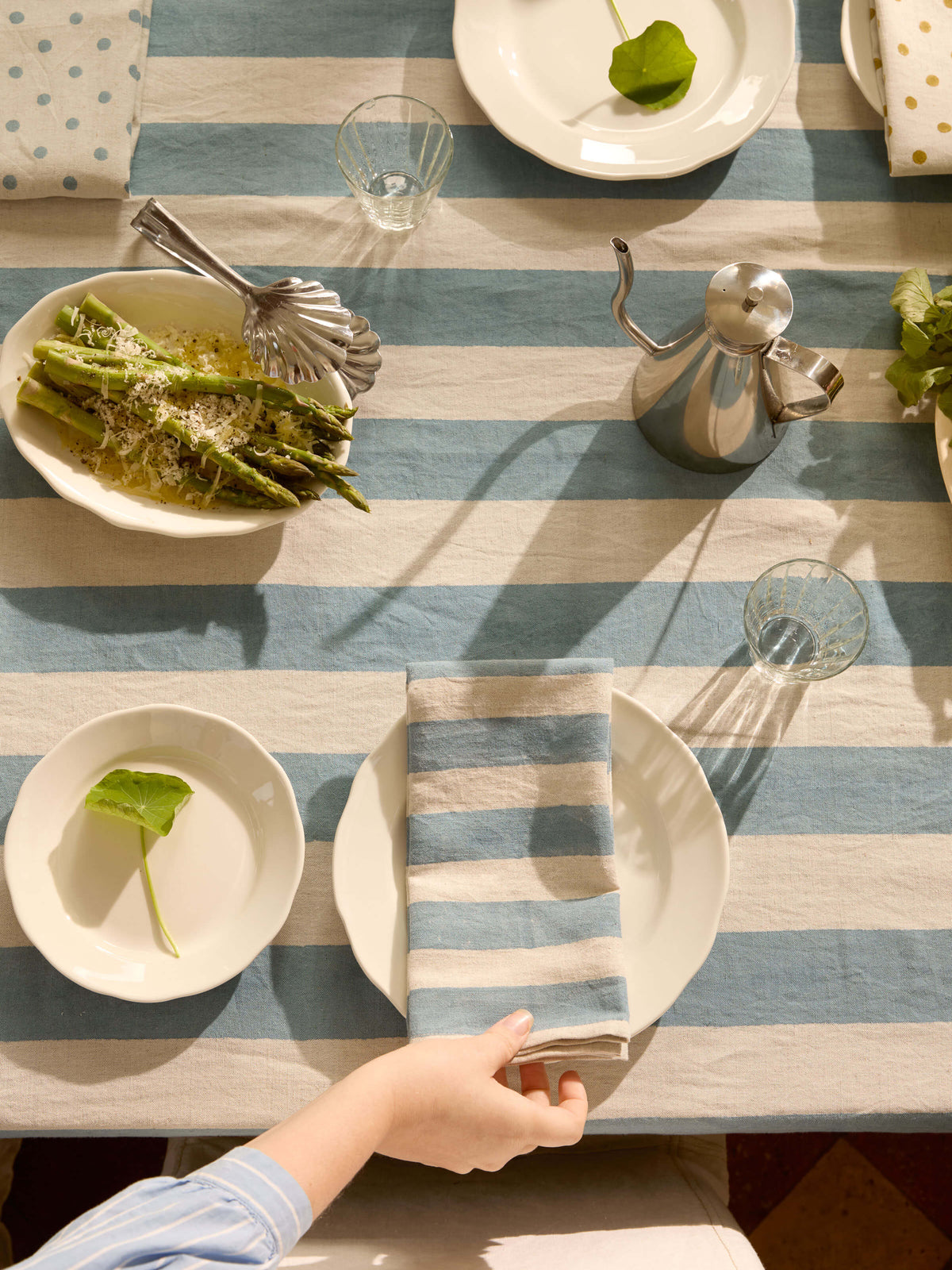 Riviera French Blue Napkin Set