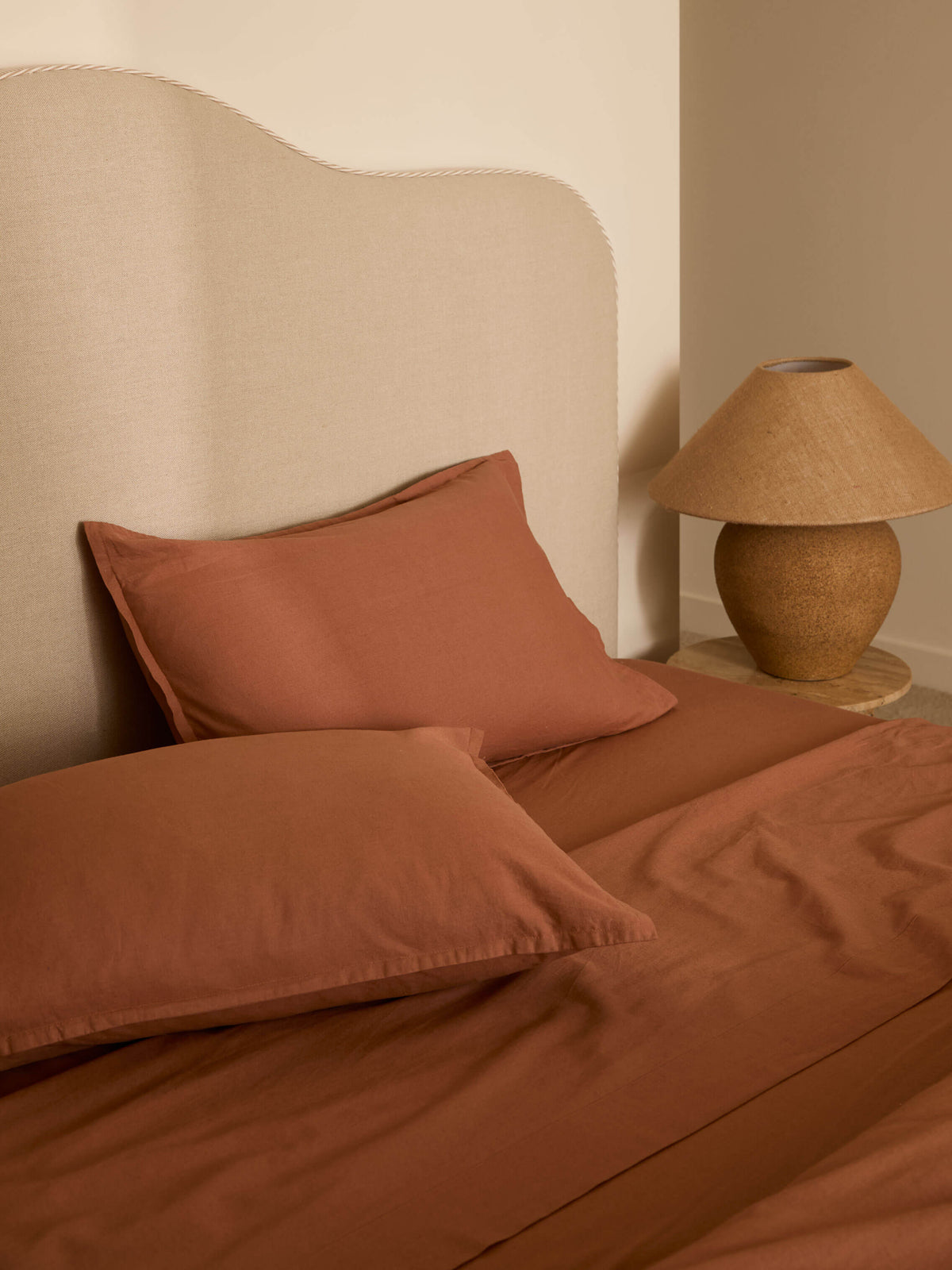 Avenue Clay Linen & Cotton Sheet Set