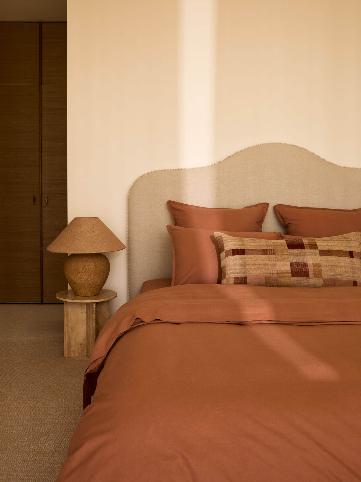 Avenue Clay Linen & Cotton Sheet Set
