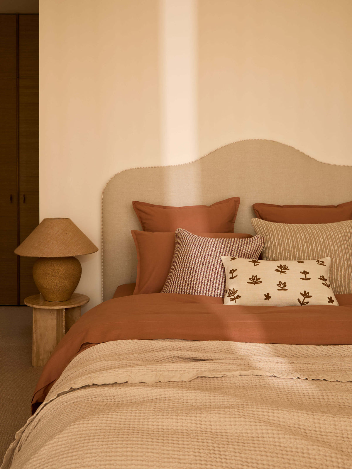 Avenue Clay Linen & Cotton Pillowcases