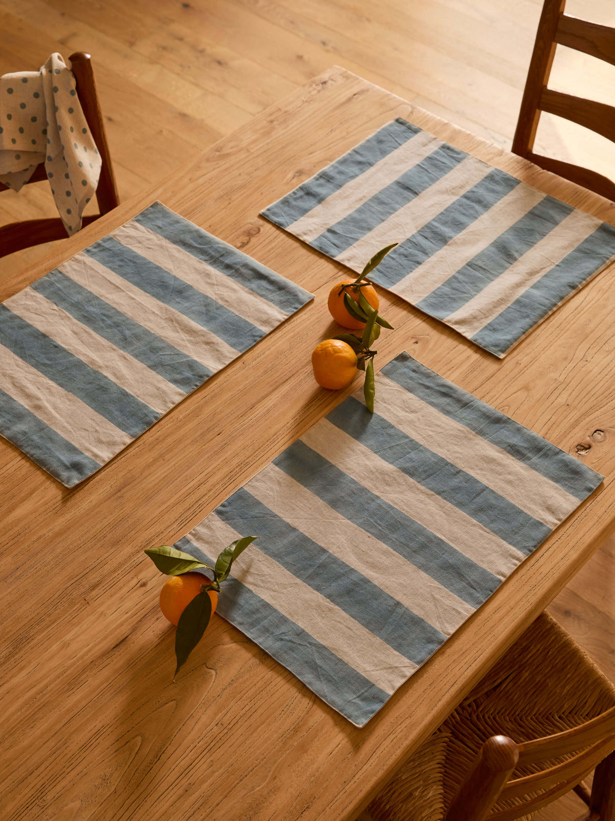 Riviera French Blue Placemat Set