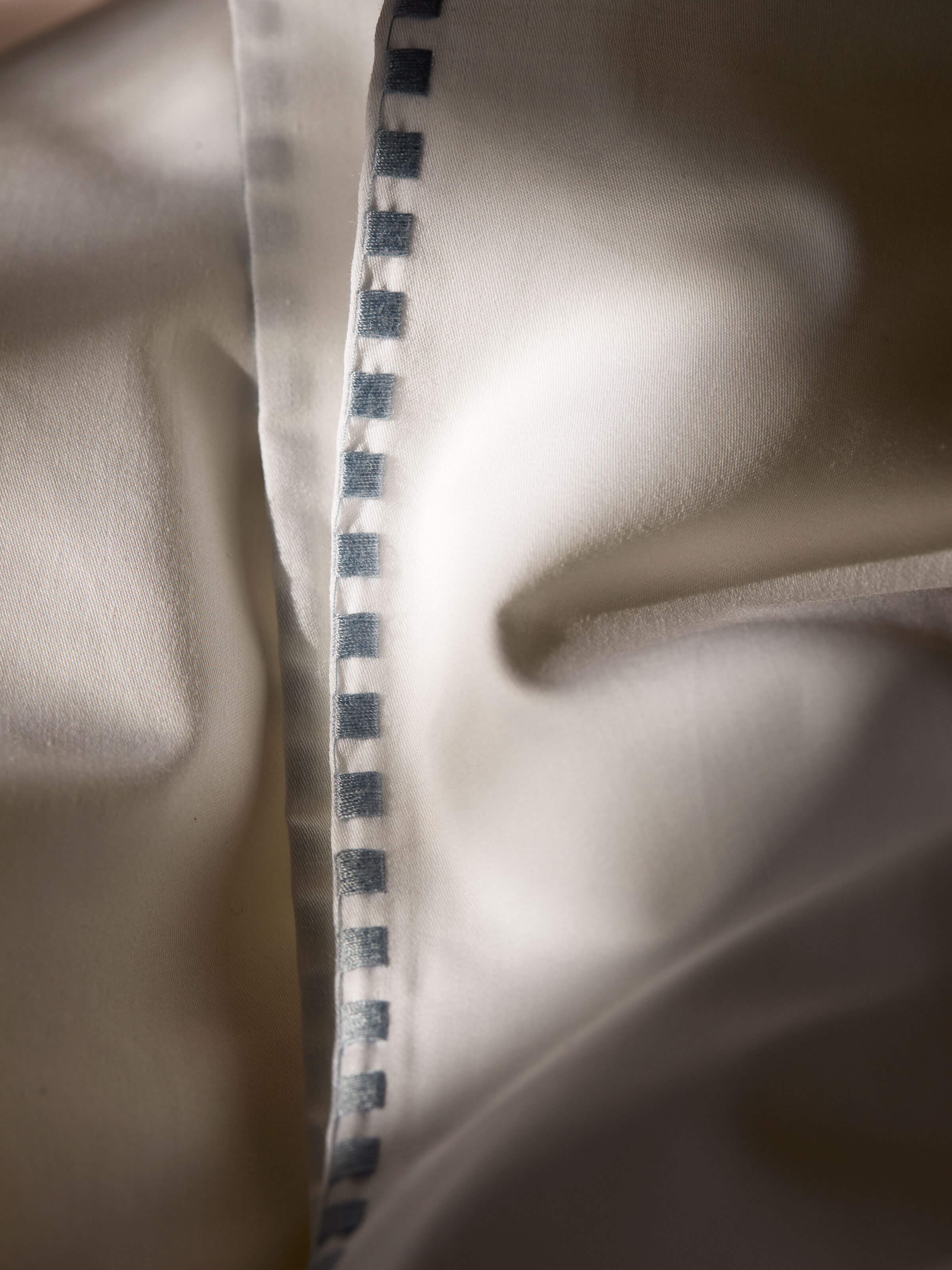 Florian French Blue Egyptian Cotton Duvet Cover Set