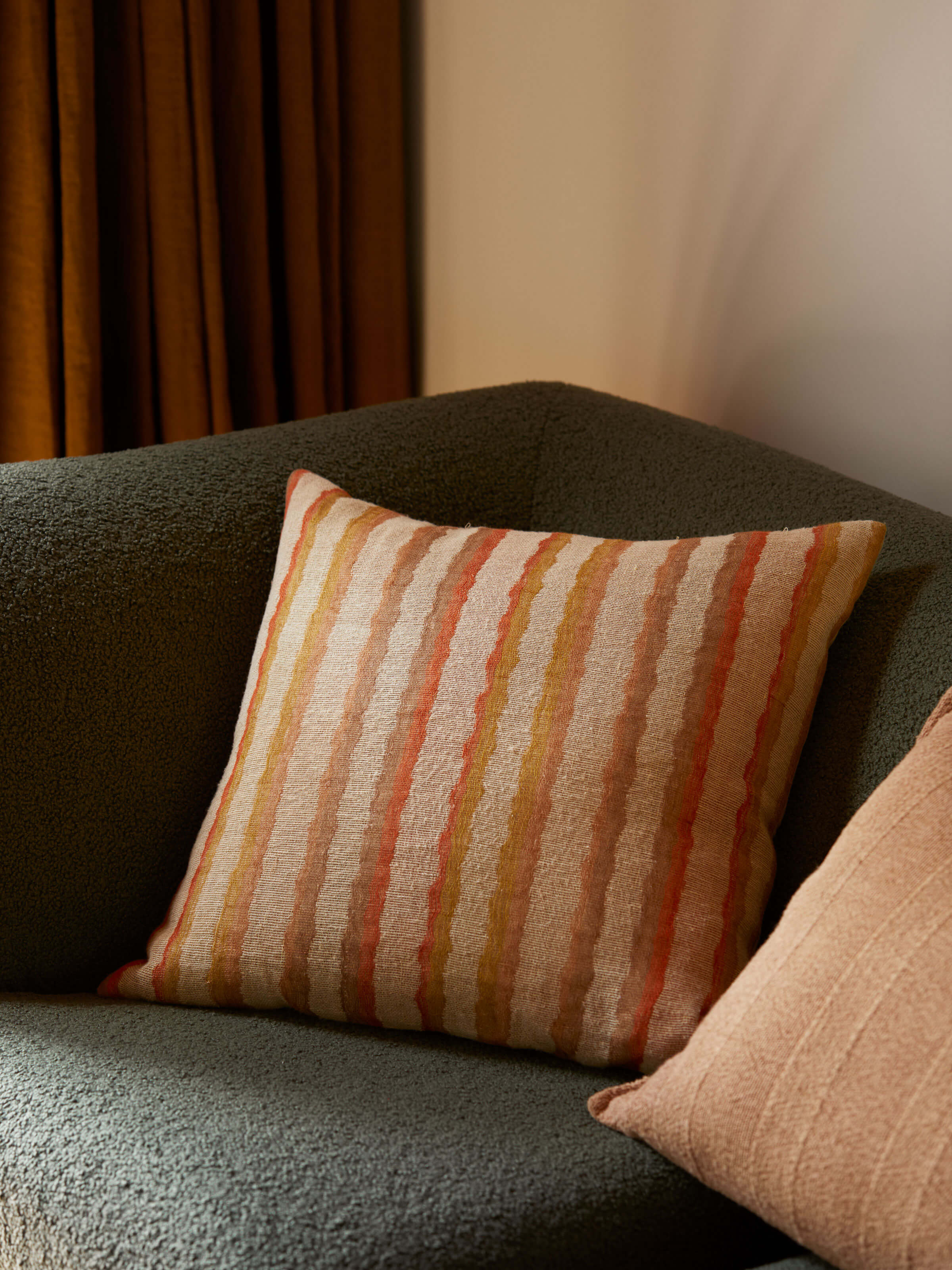 Soleil Wool & Silk Cushion