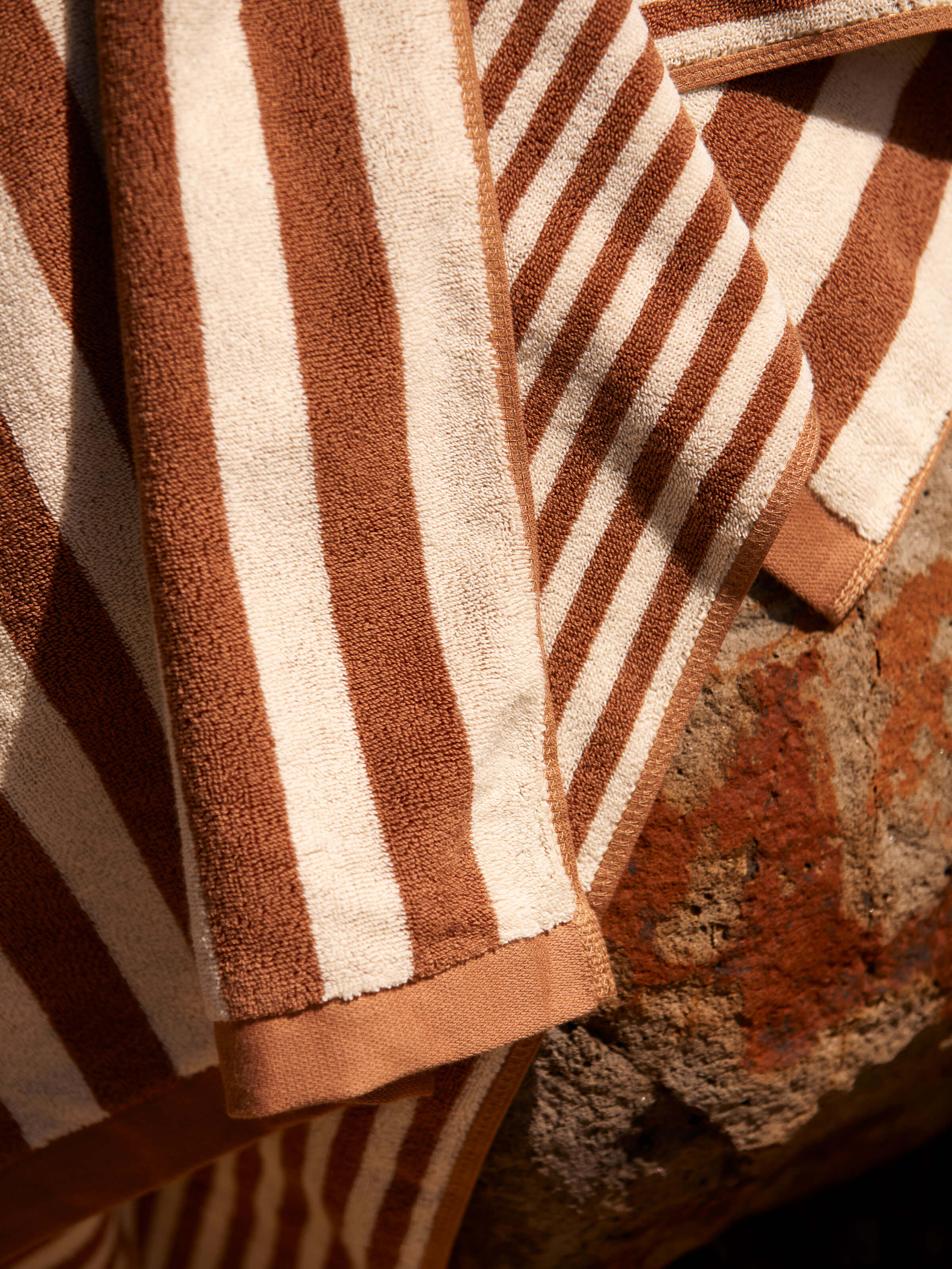 Raye Terracotta Towels