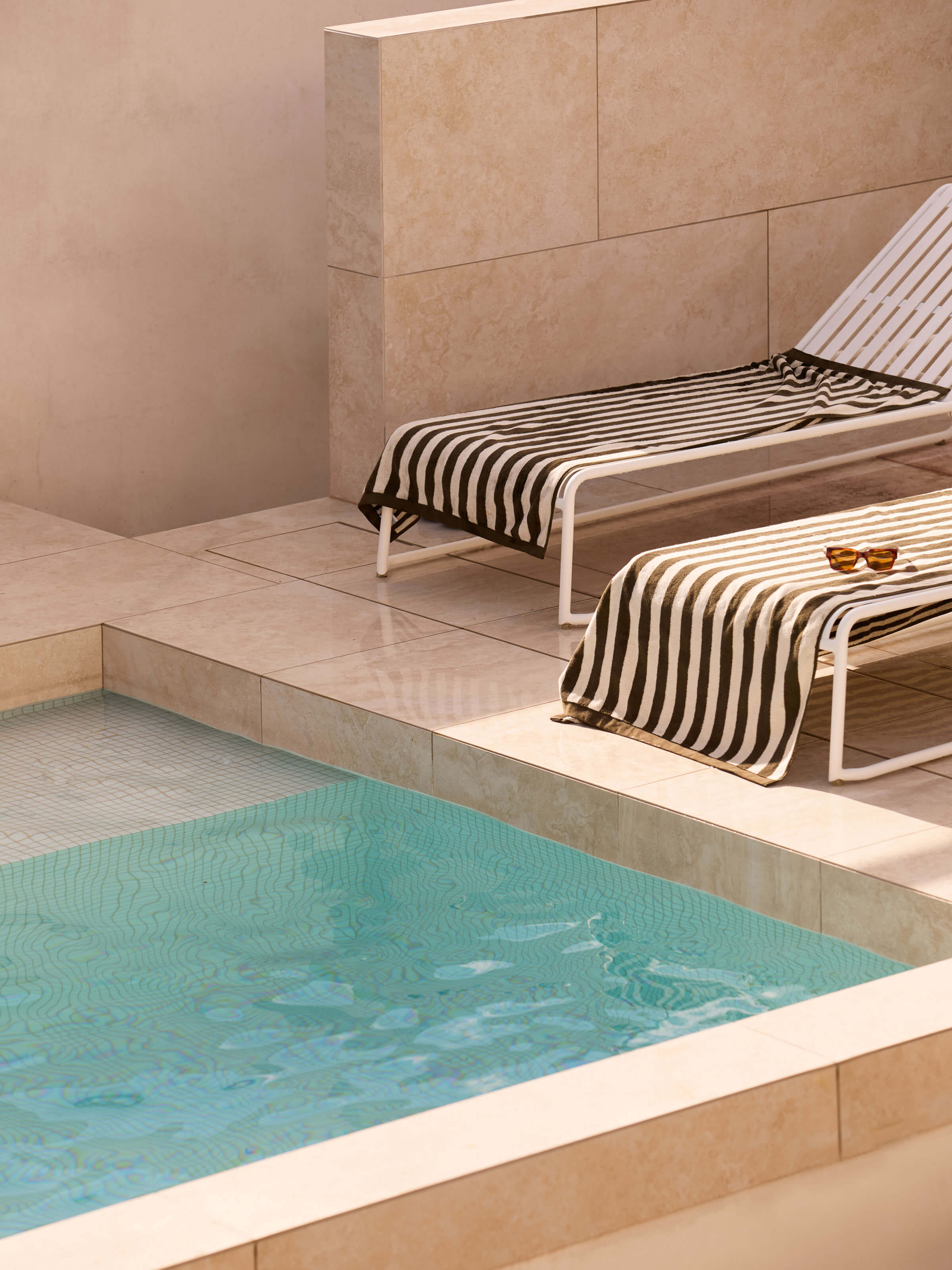 Raye Olive Towels