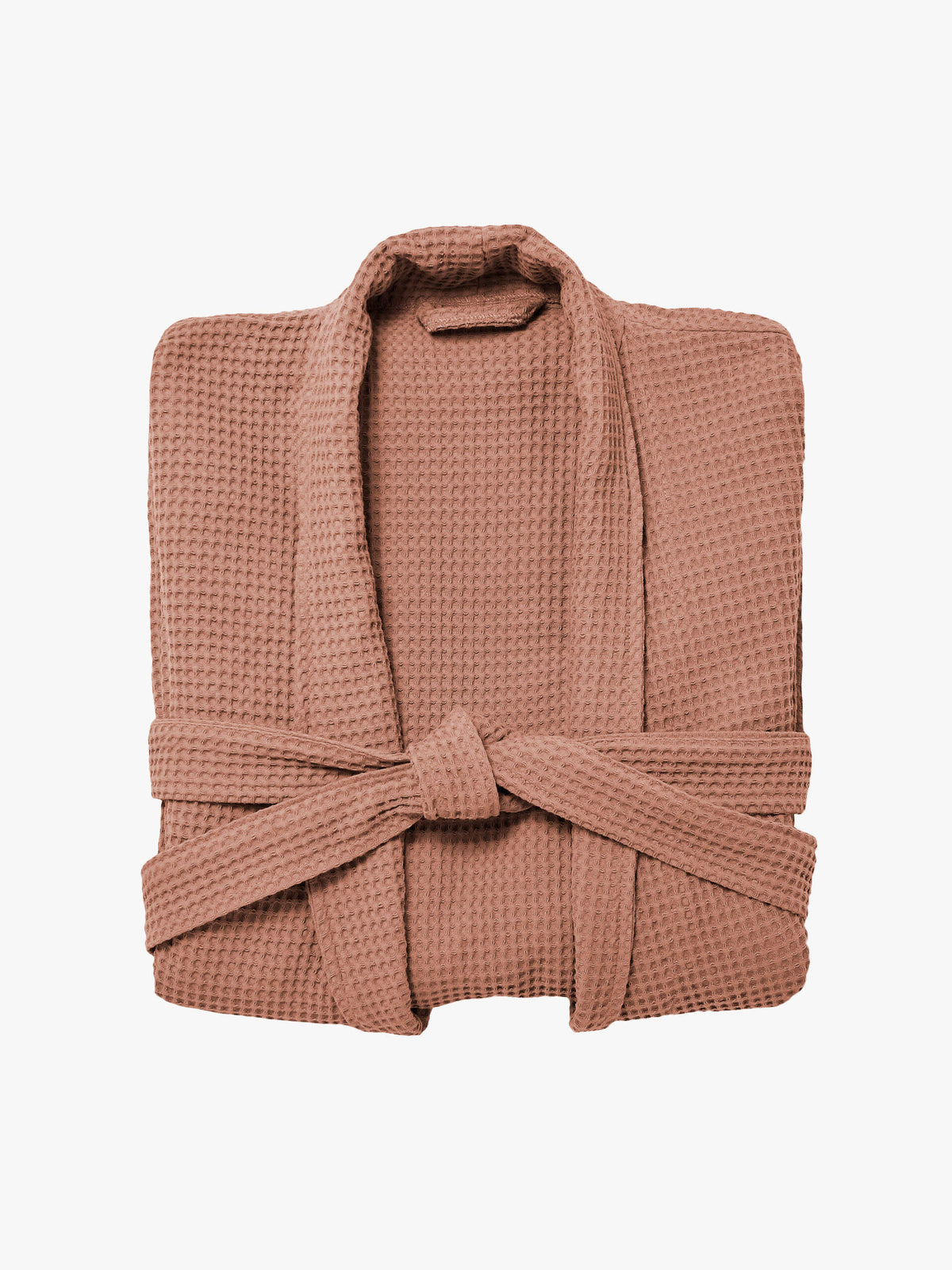 Spa Rosetta Waffle Cotton Bathrobe
