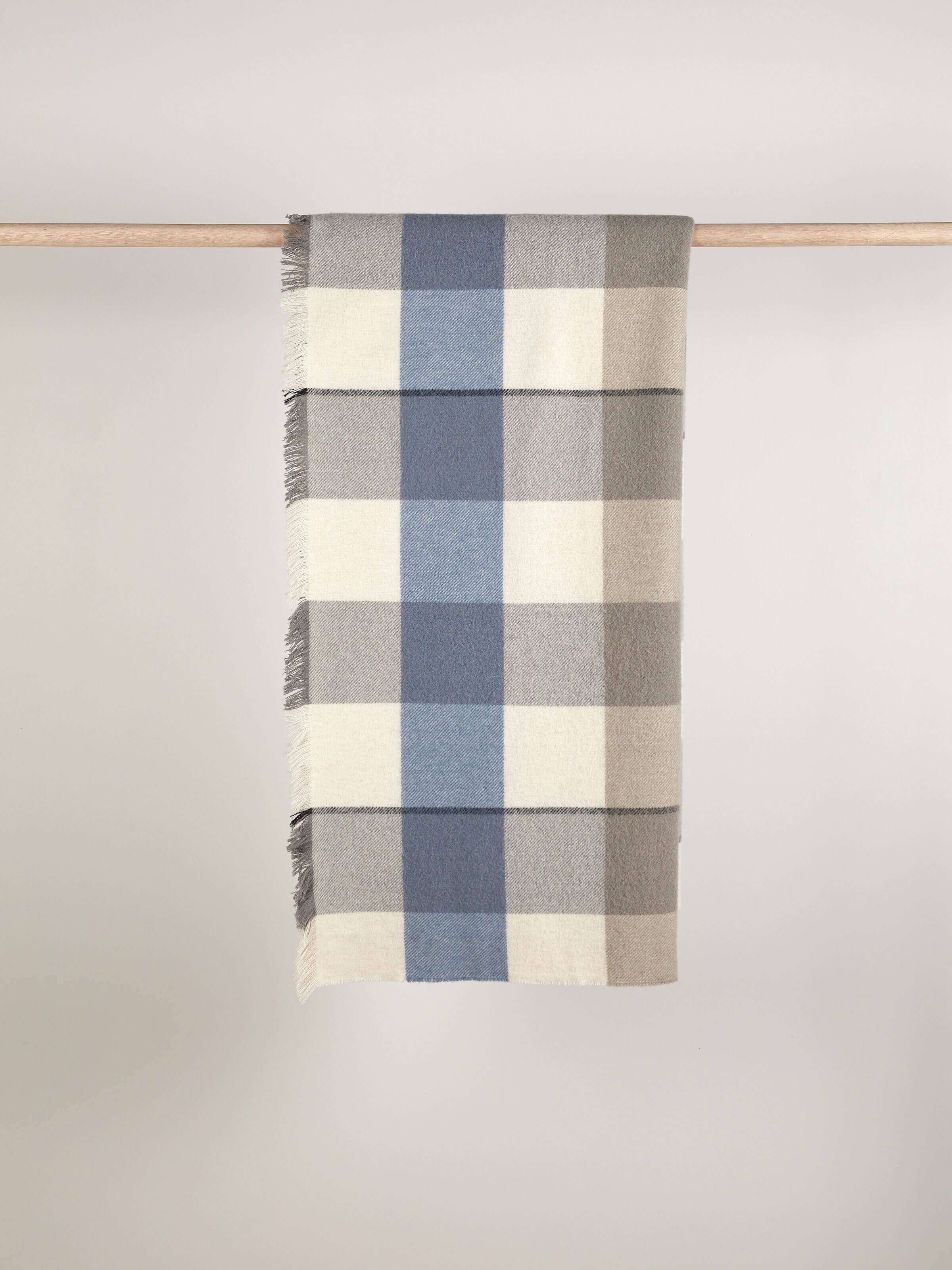 Alby Periwinkle Australian Wool Blanket