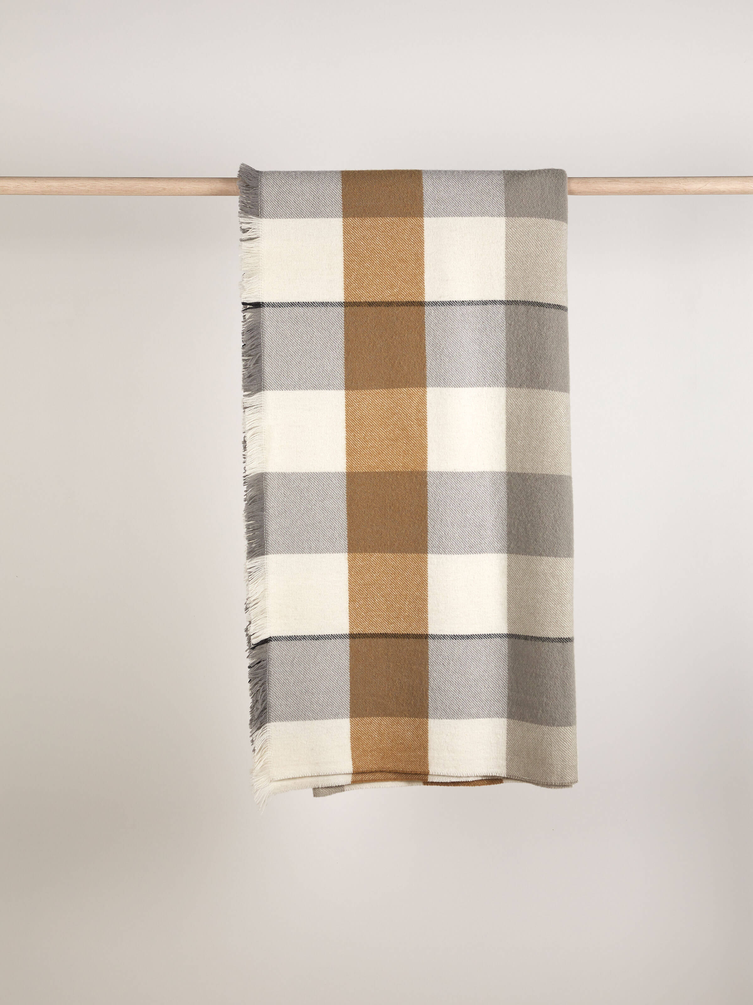 Alby Toffee Australian Wool Blanket