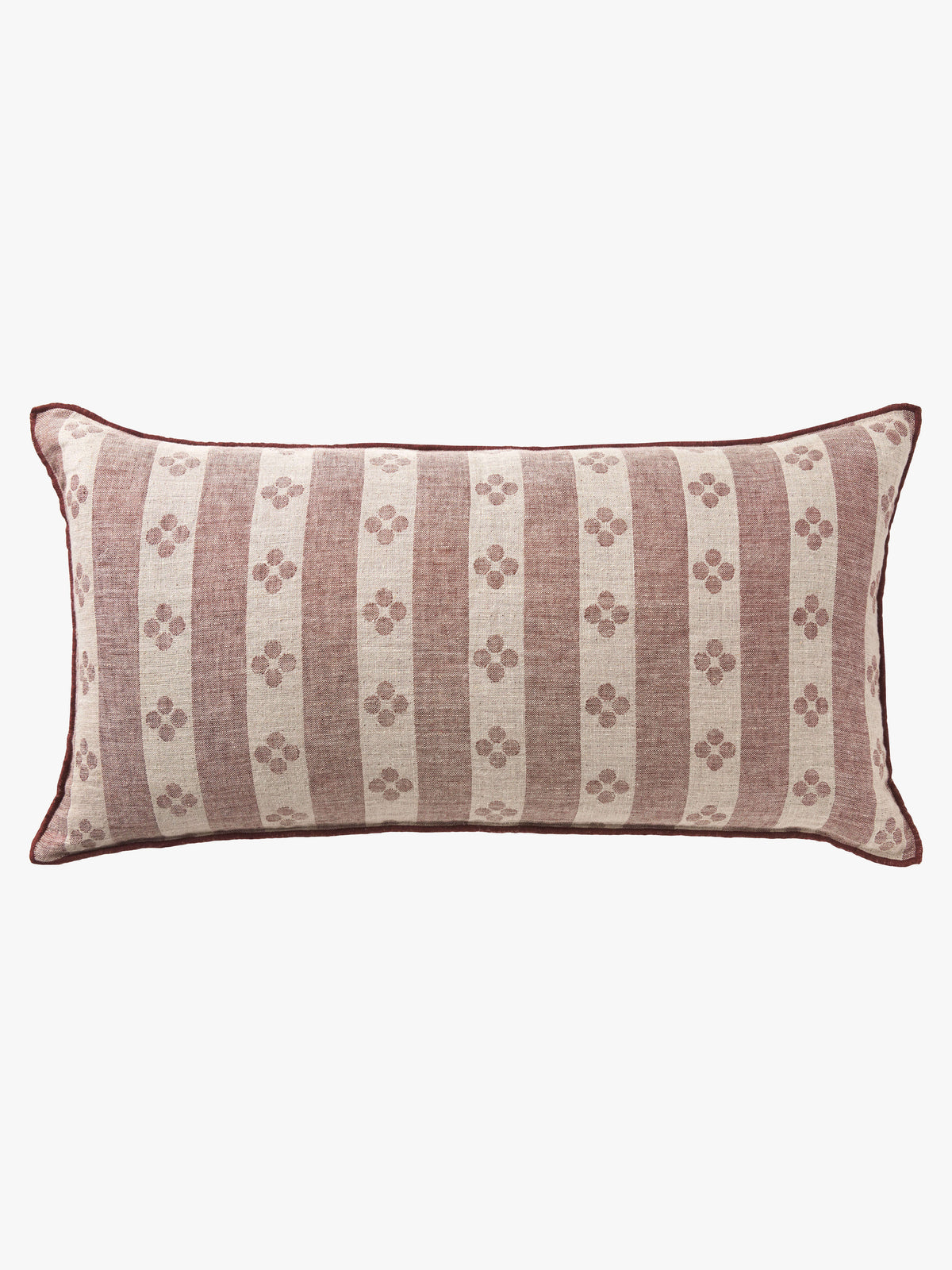 Colette Heavy Linen Lumbar Cushion