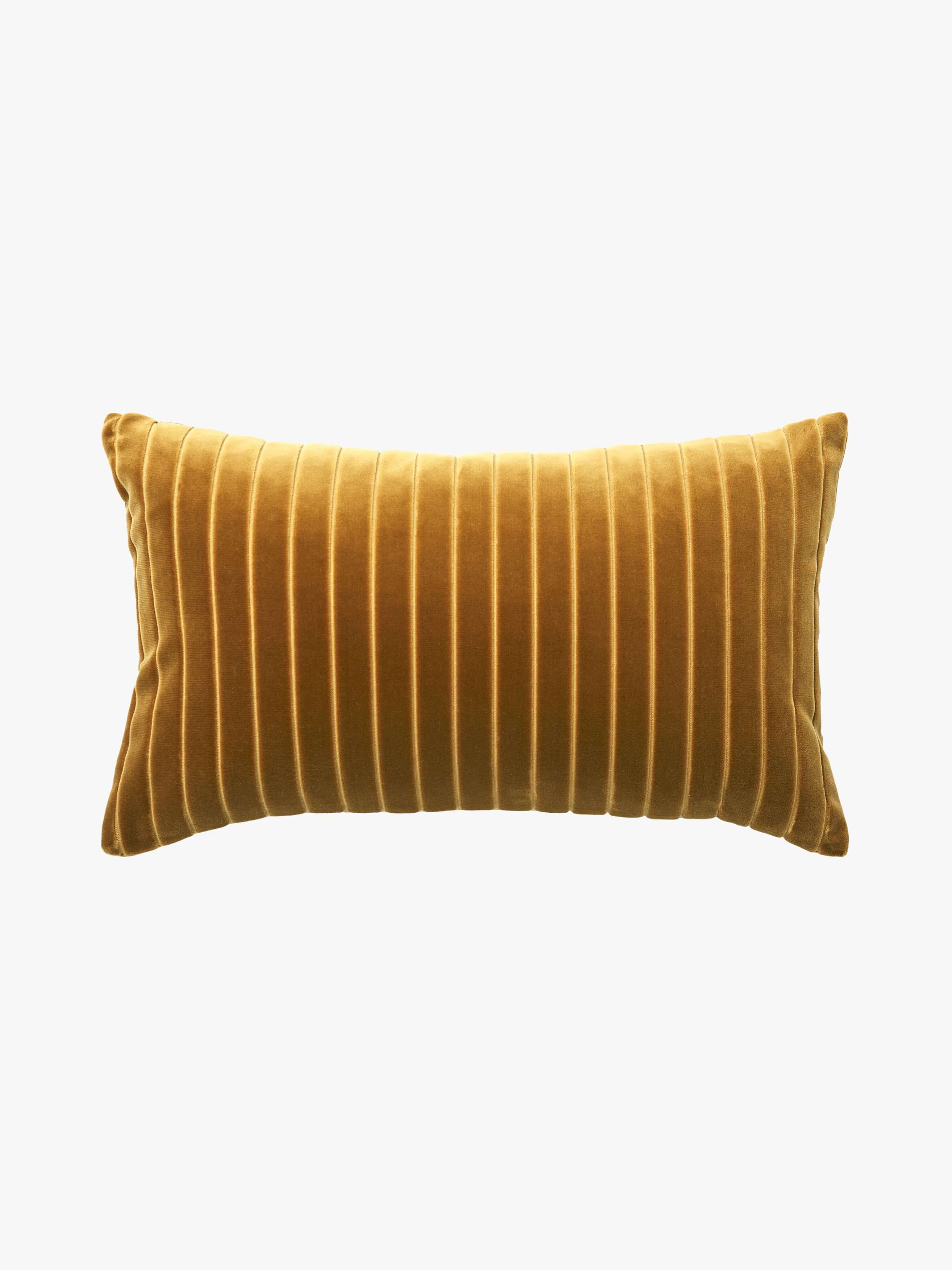 Easton Toffee Velvet Mini Cushion
