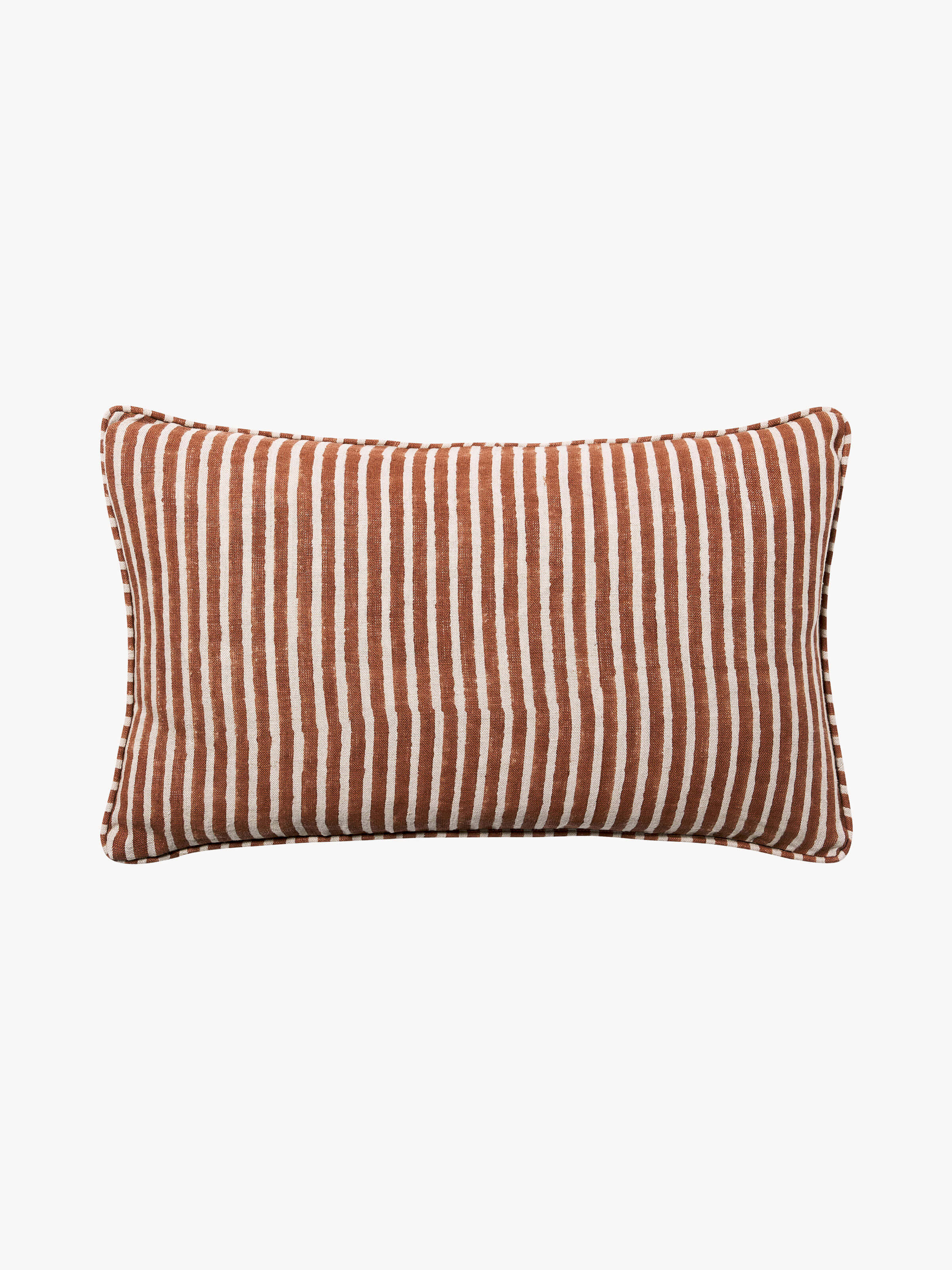 Gia Terracotta Reversible Linen Cushion