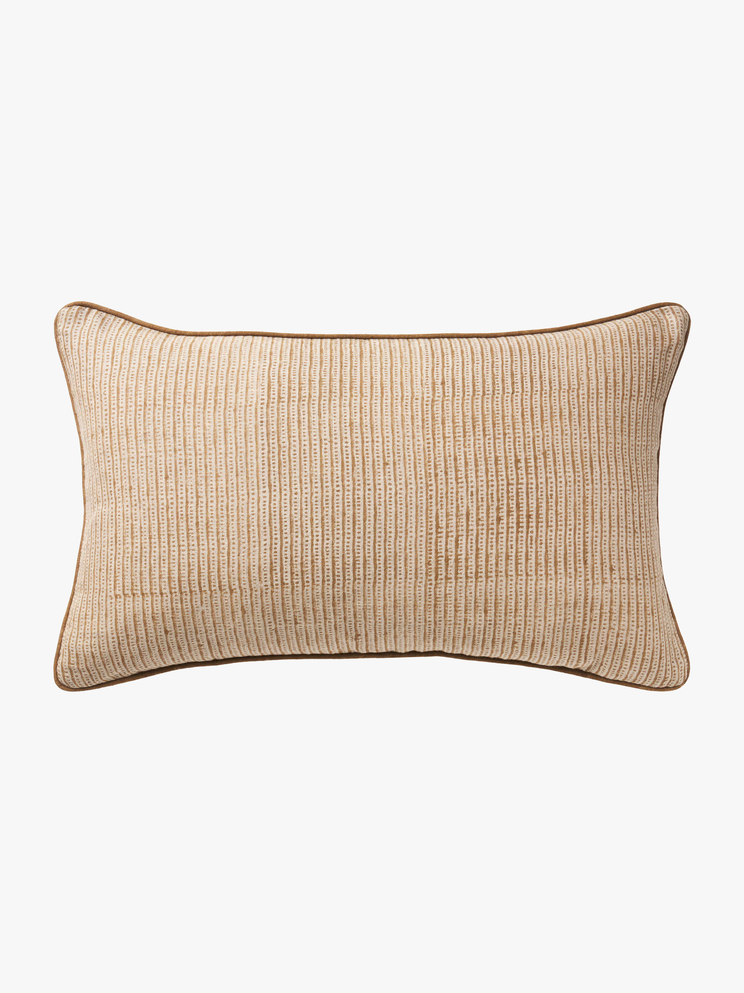 Lottie Bronze Reversible Linen Cushion