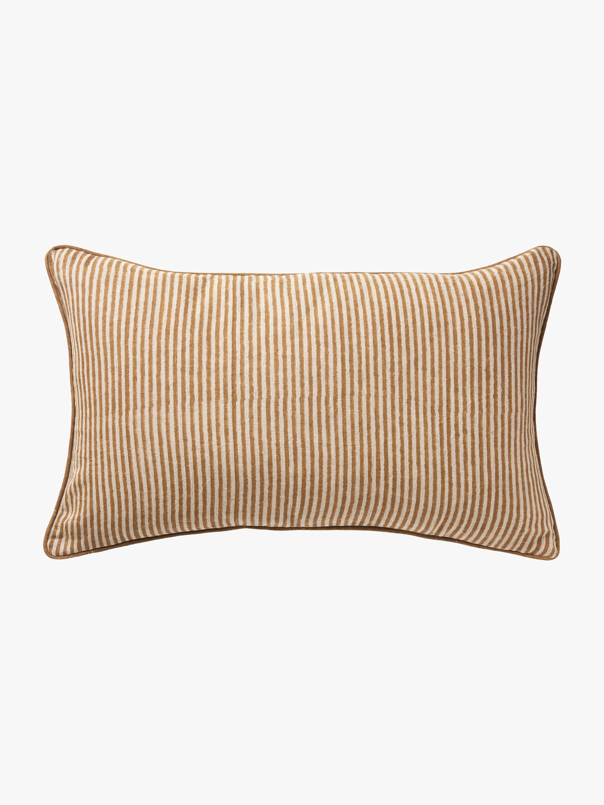 Lottie Bronze Reversible Linen Cushion