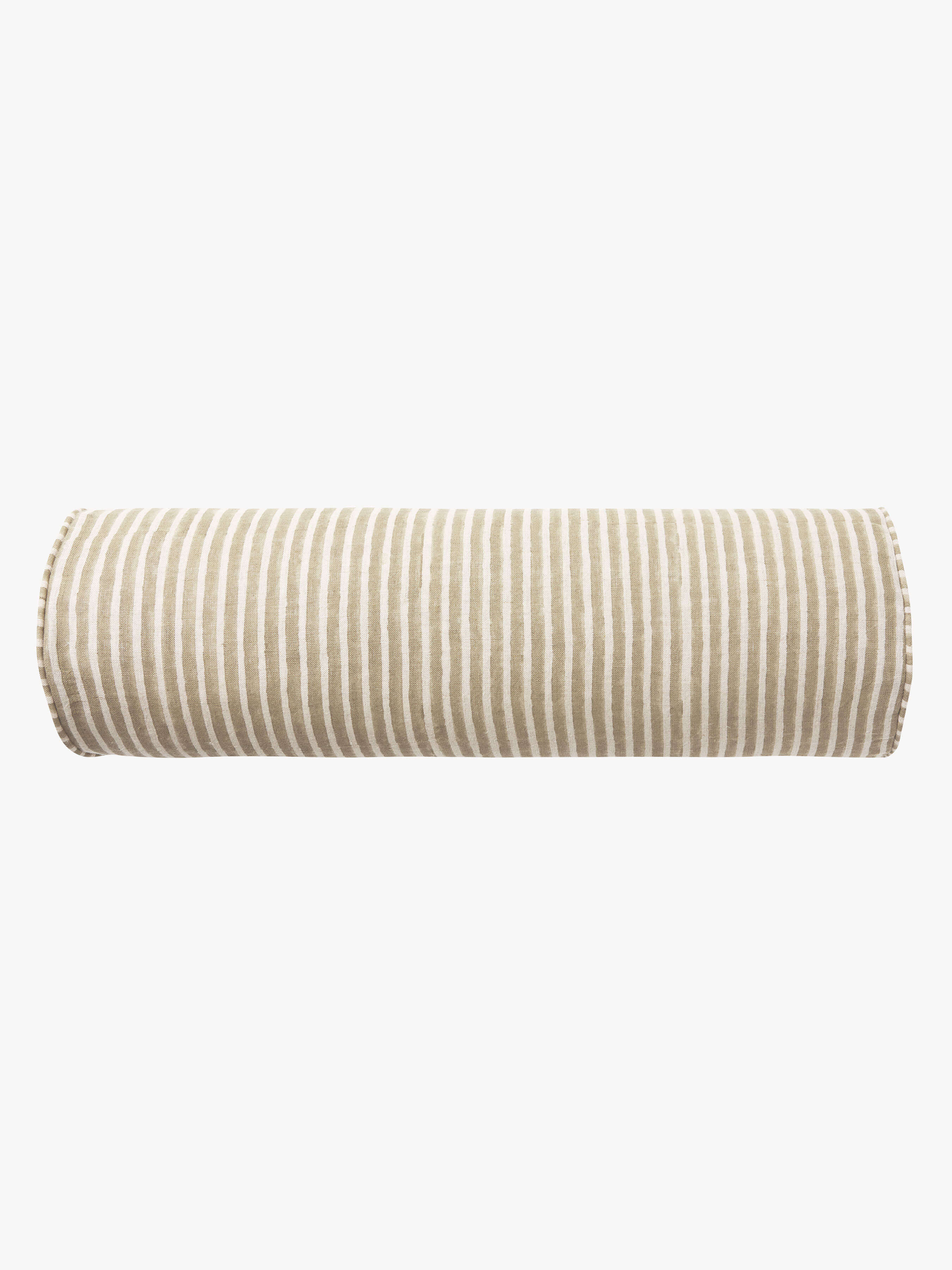 Margot Mocha Linen Bolster Cushion