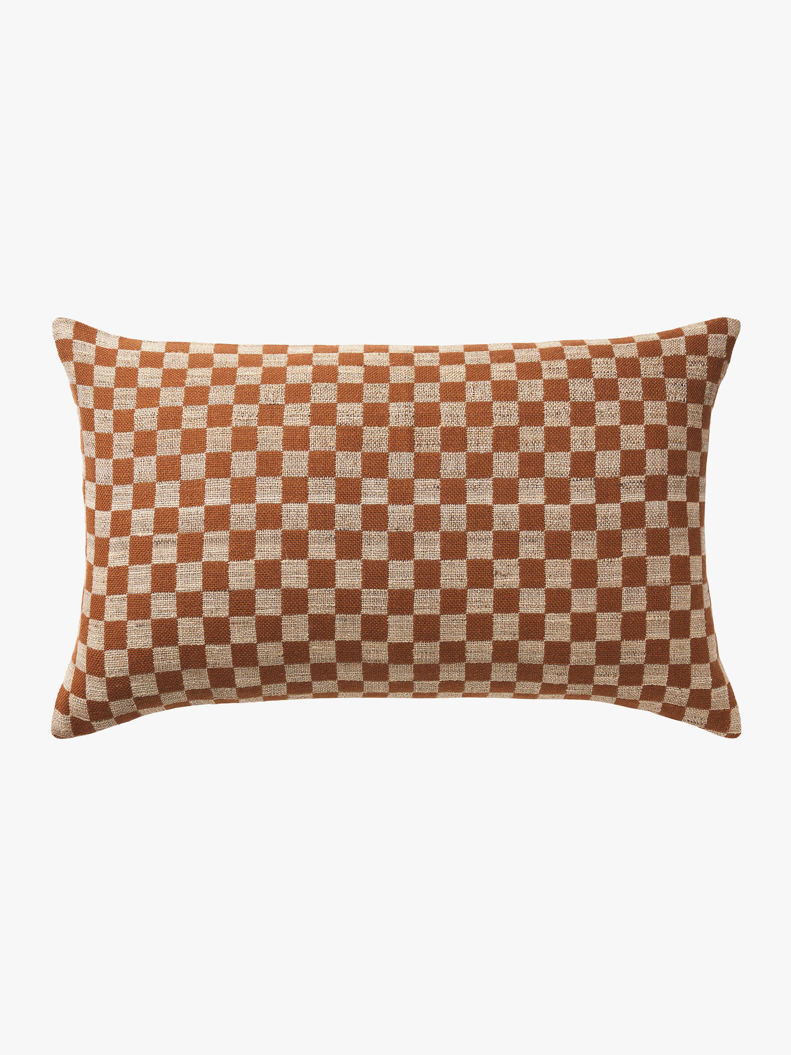 Matteo Bronze Wool & Silk Rectangle Cushion