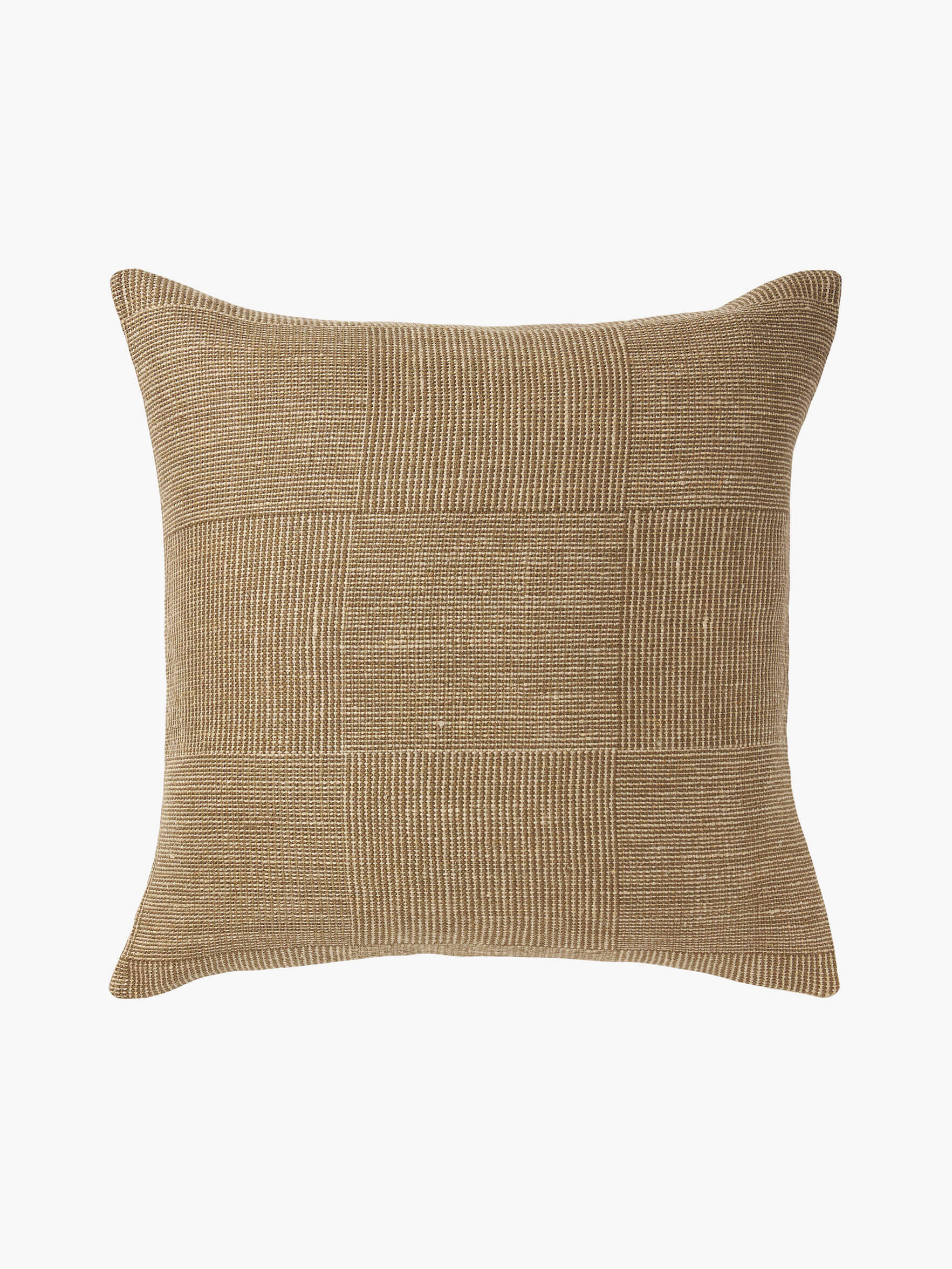 Vida Khaki Linen Cushion