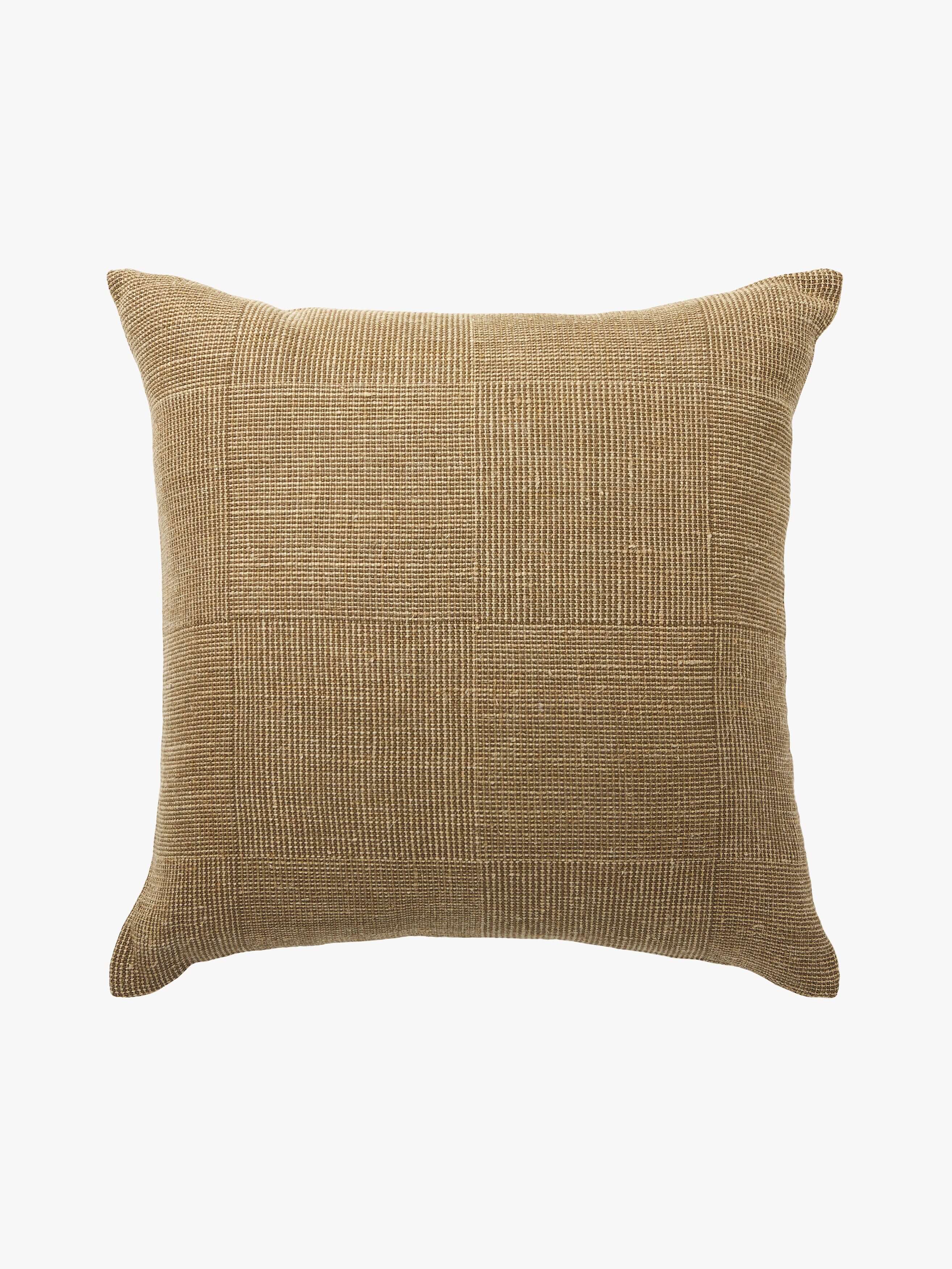 Vida Khaki Linen Cushion