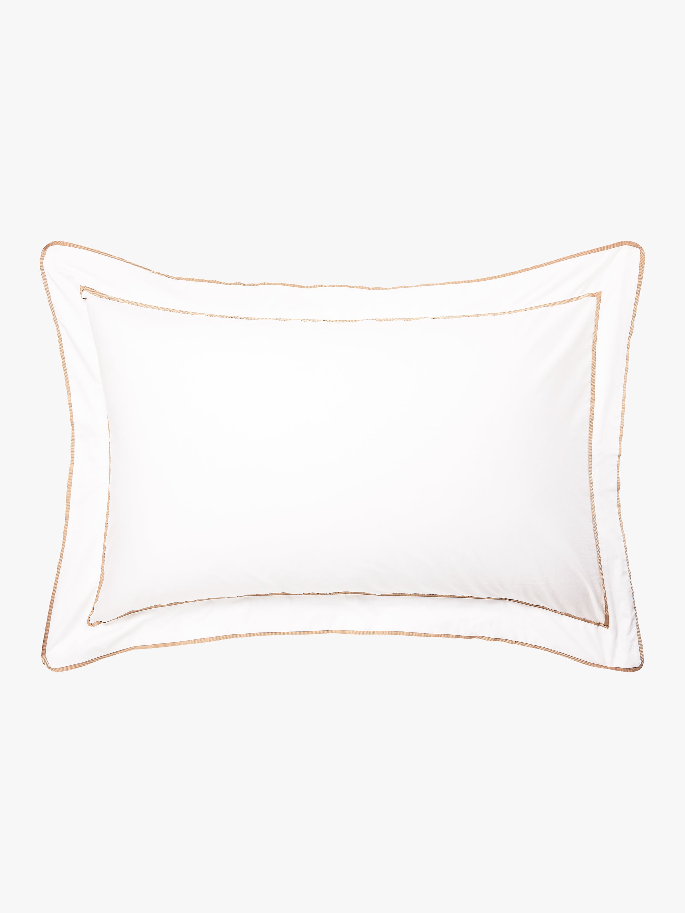 Grosgrain Caramel Egyptian Cotton Duvet Cover Set
