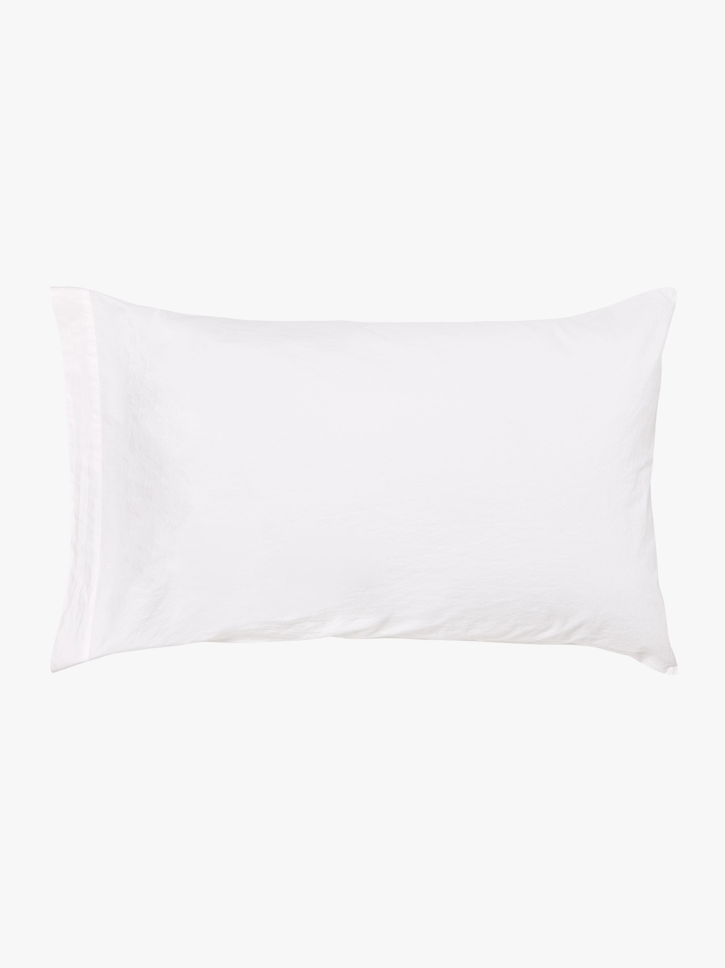 Nordic White Portuguese Cotton Sheet Set