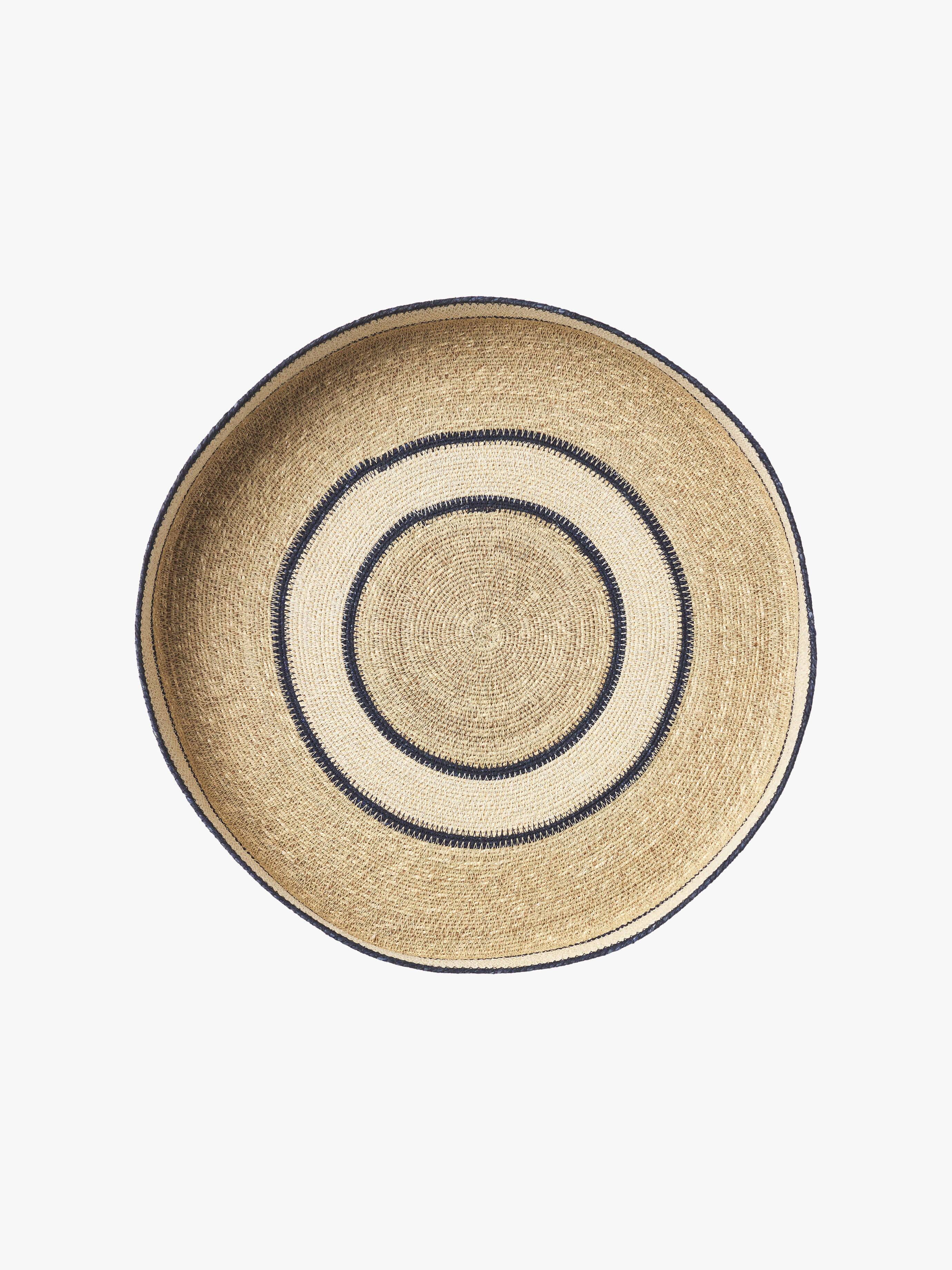Sabine Indigo Woven Tray Duo