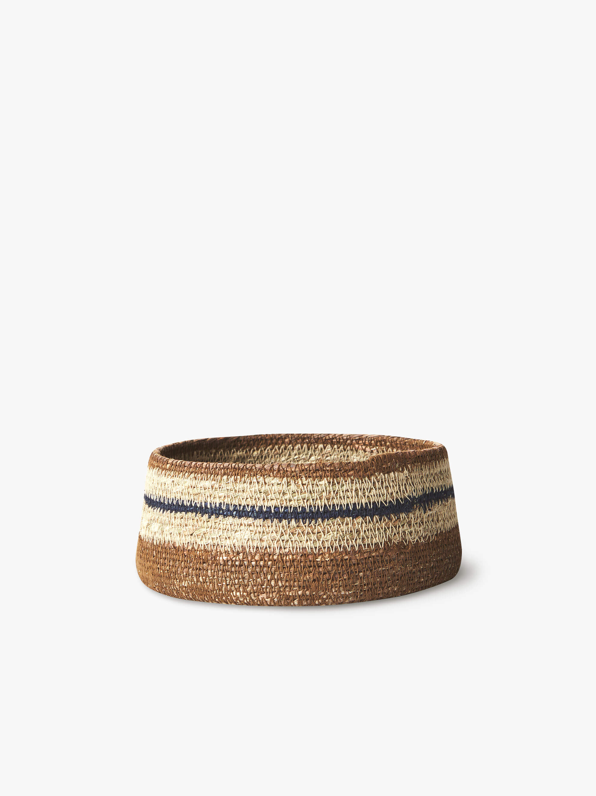 Sabine Indigo Woven Basket Trio