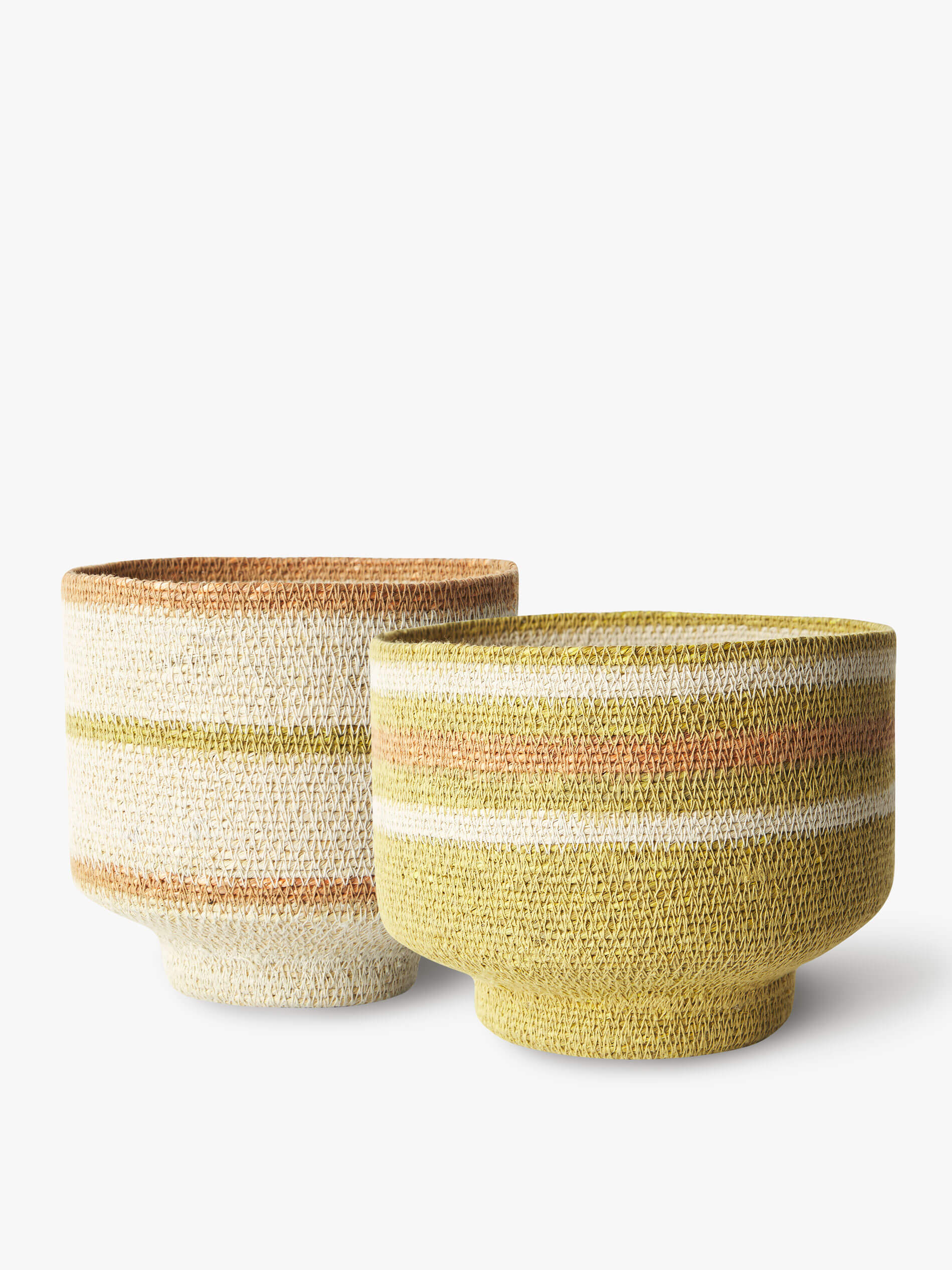Sabine Pear Woven Basket Duo
