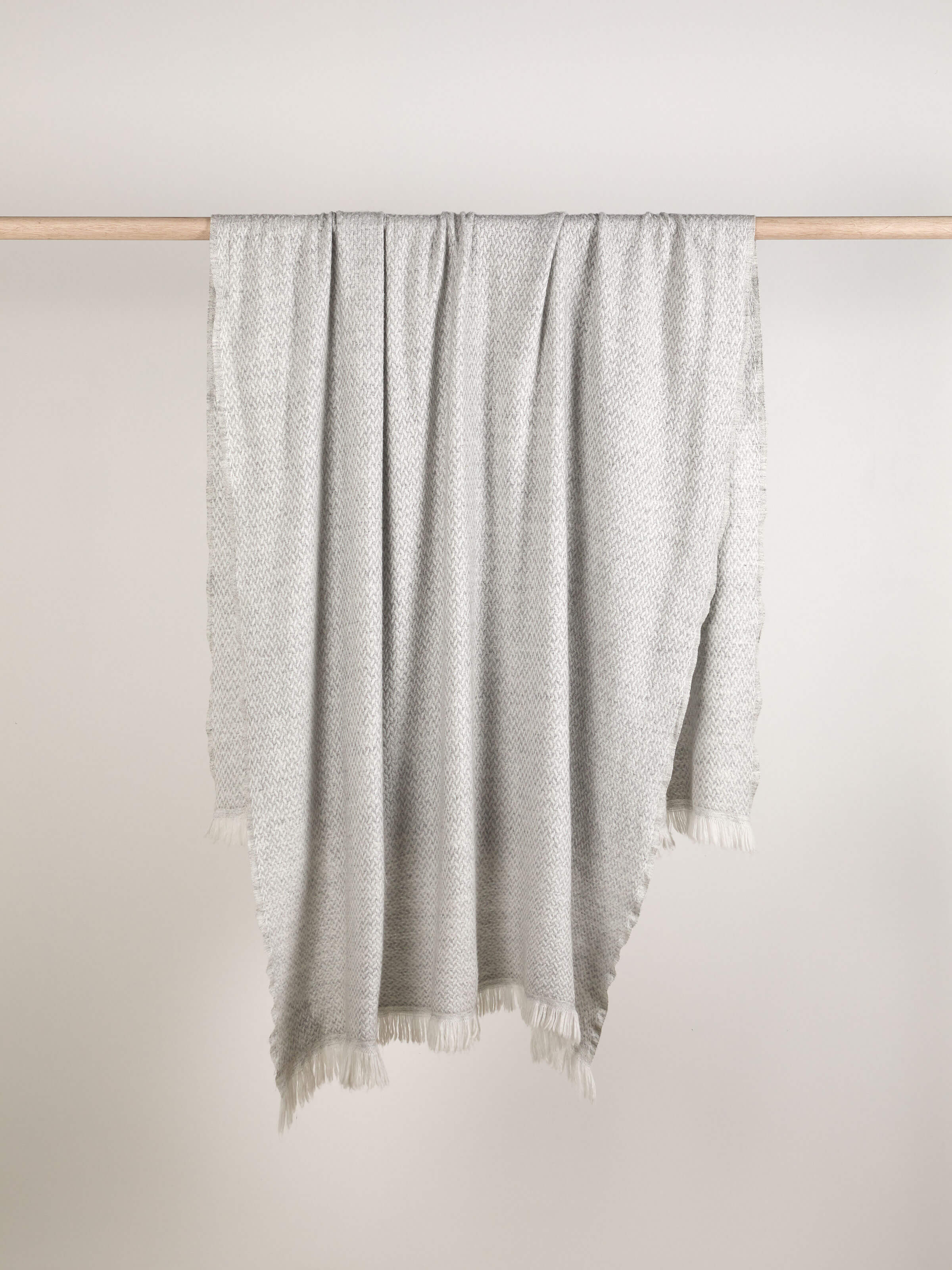 Copenhagen Silver Pure Cashmere Throw