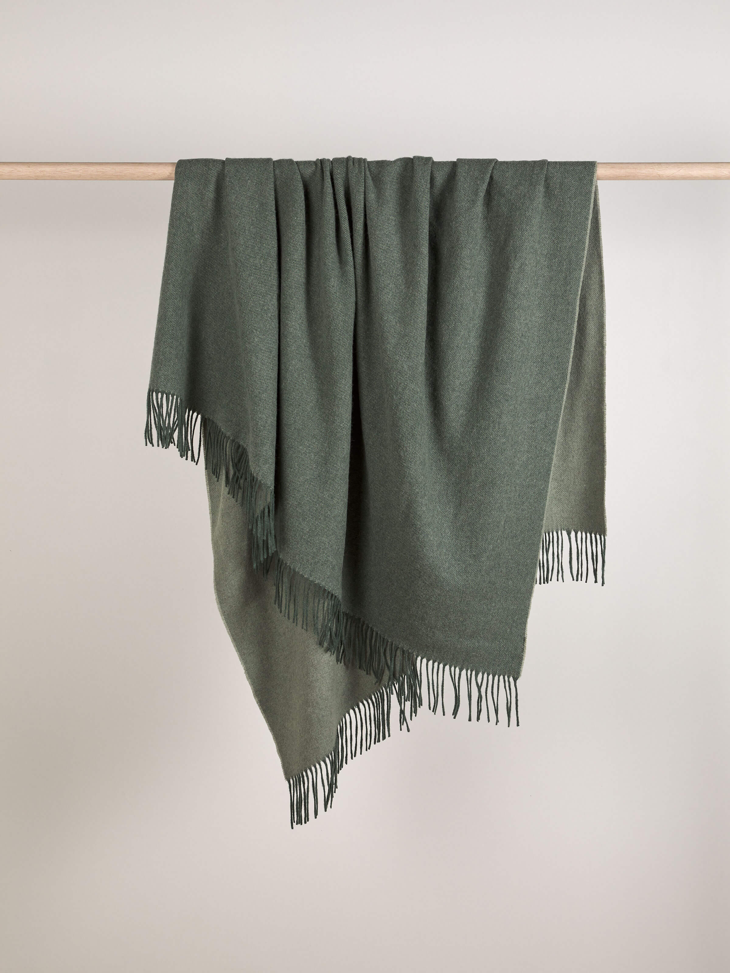 Ellis Fern Cashmere/Australian Wool Throw