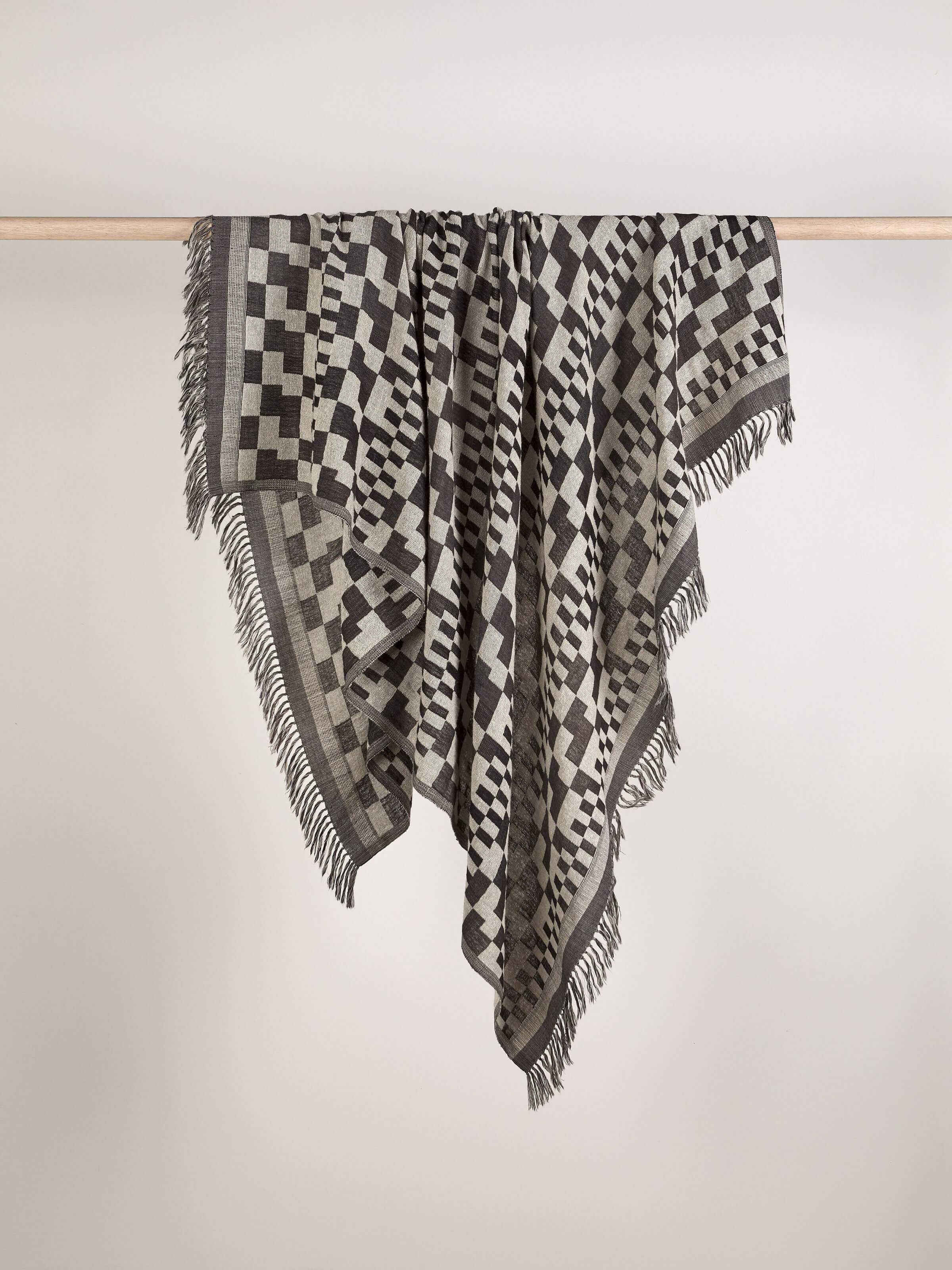 Pierre Wool & Silk Throw