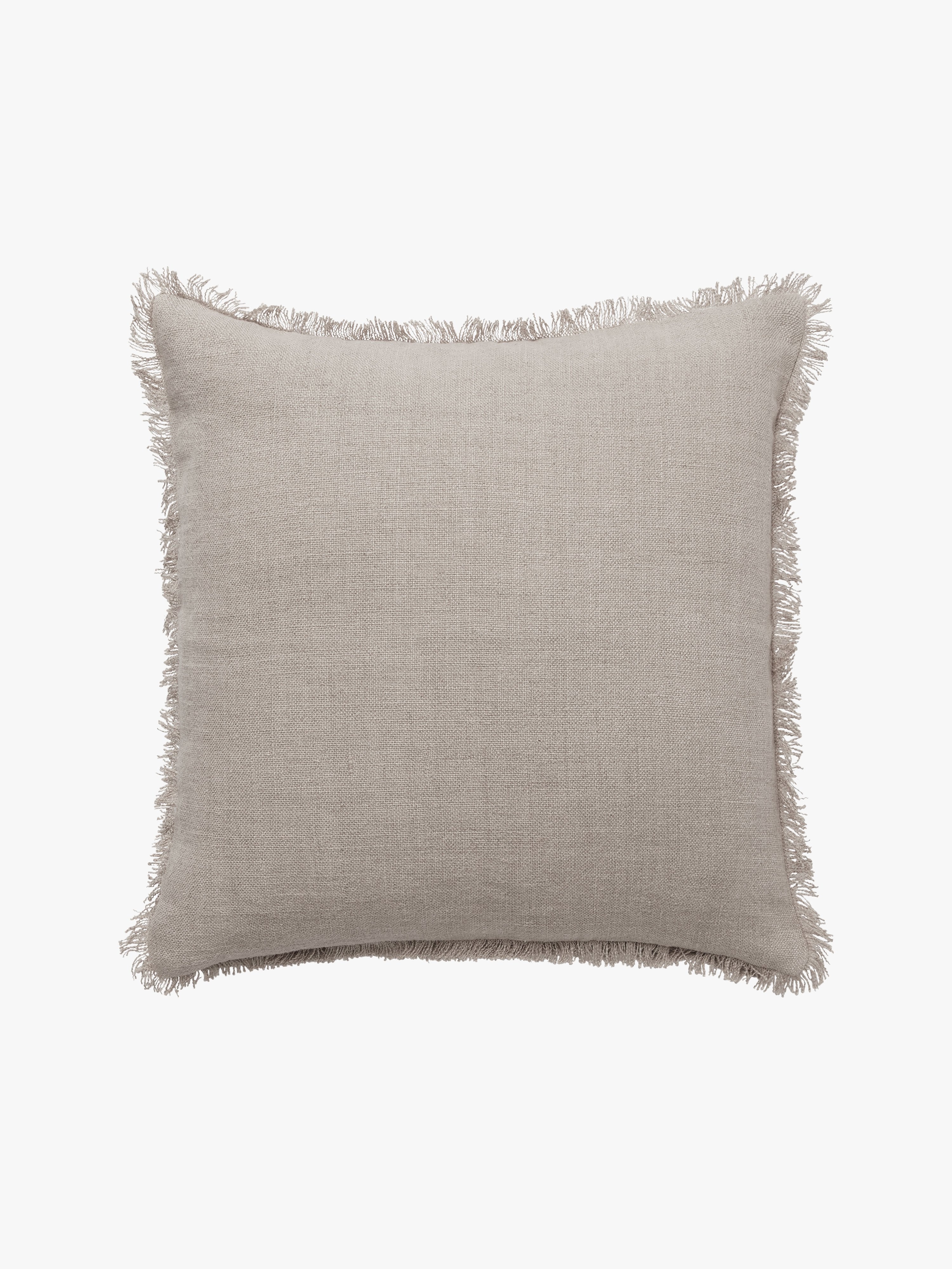 Burton Oatmeal Heavy Linen Cushion