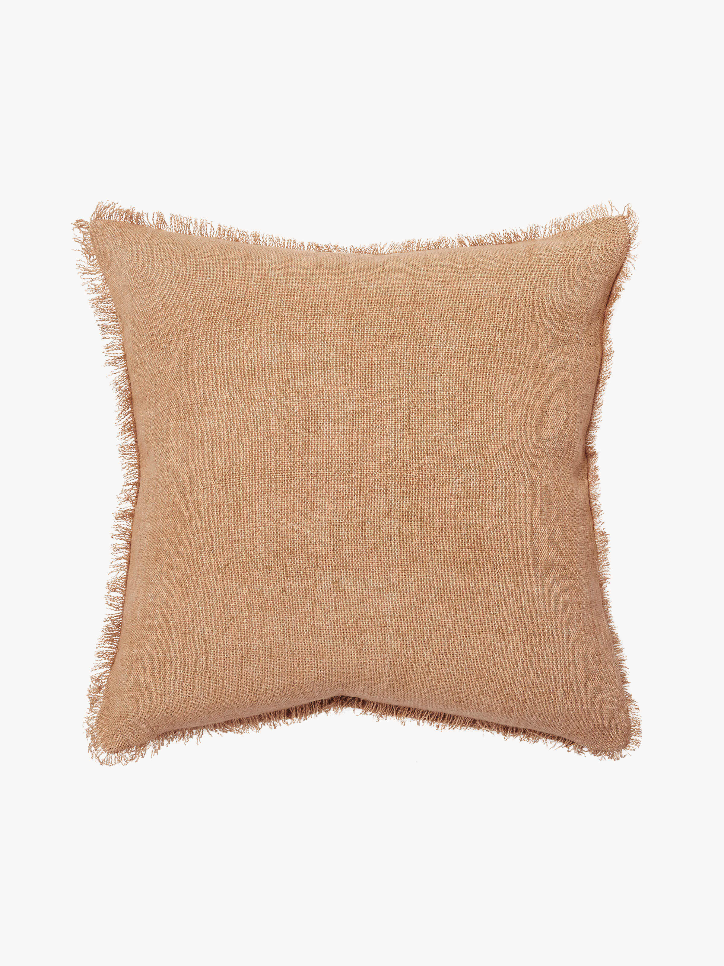 Burton Toffee Heavy Linen Cushion