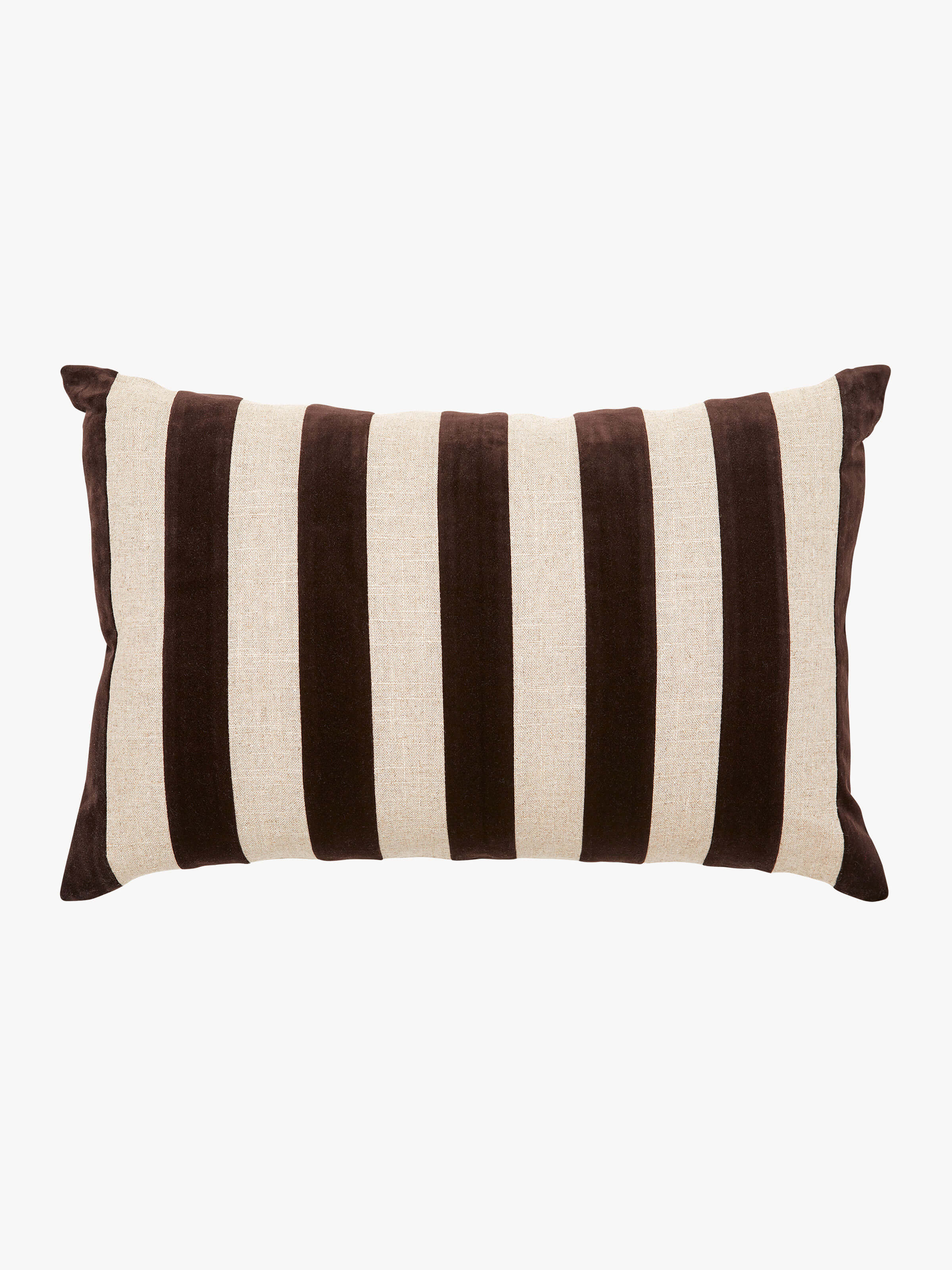 Striped 2024 velvet cushions