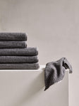 Tweed Coal Towels - Luxury towel from L&M Home